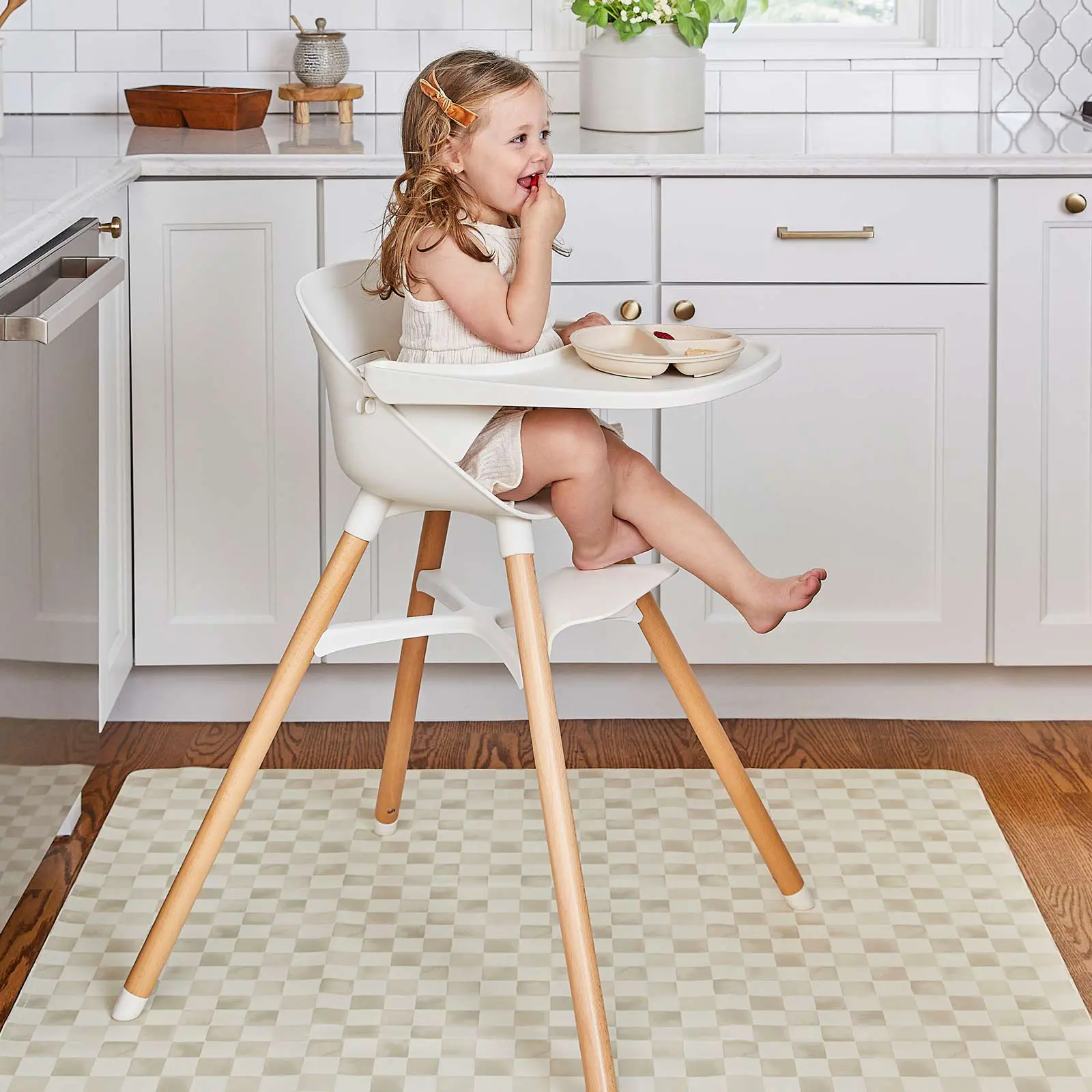 Anywhere Highchair Mat | Checker - Image 5