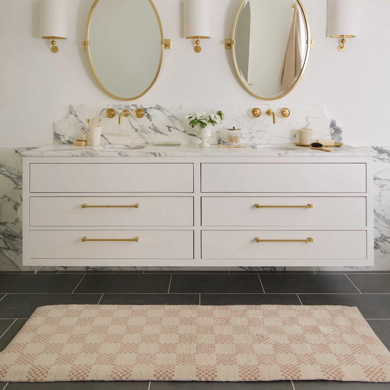 Comfy Bath Mat | Checks - Image 5