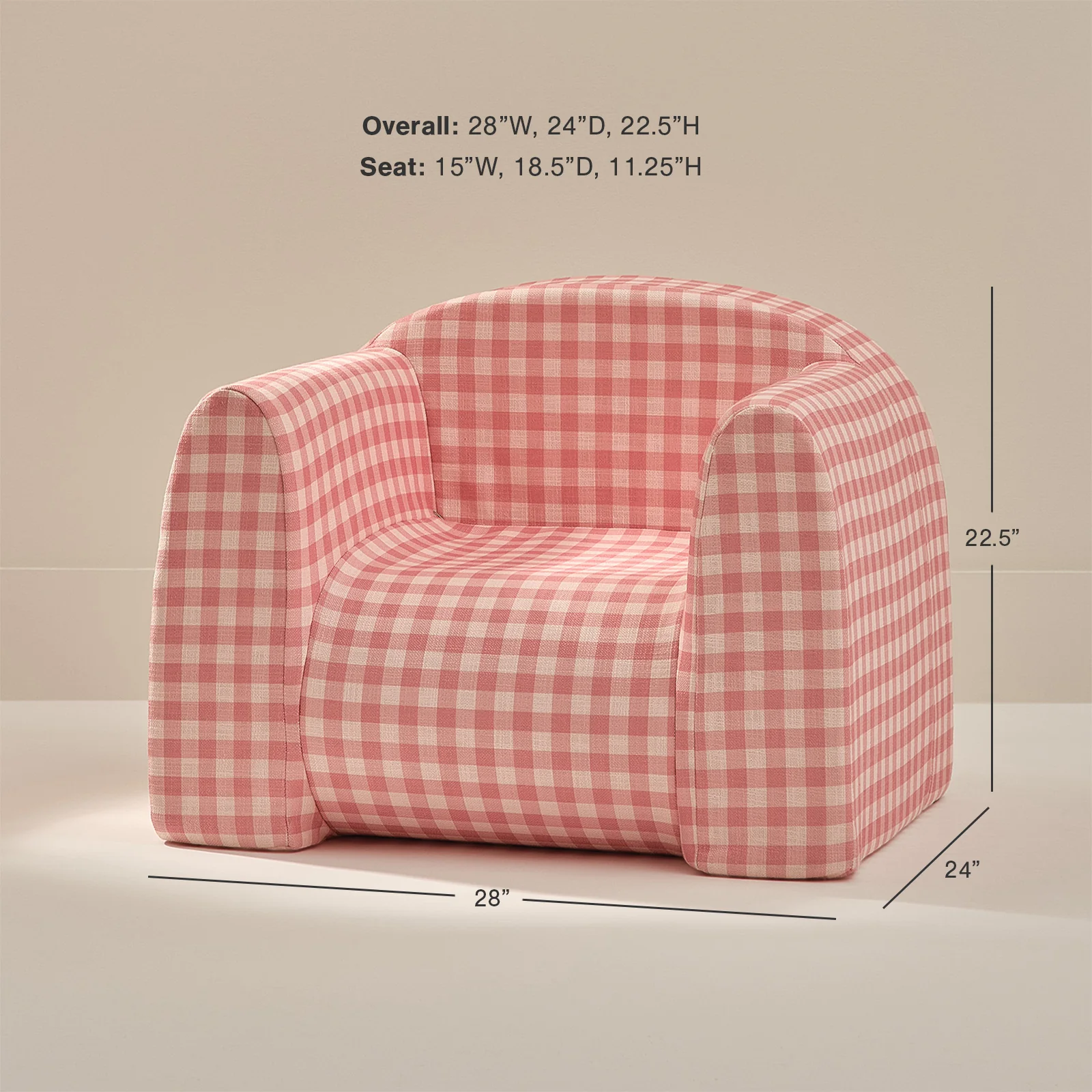 Play Chair | Gingham - Image 3