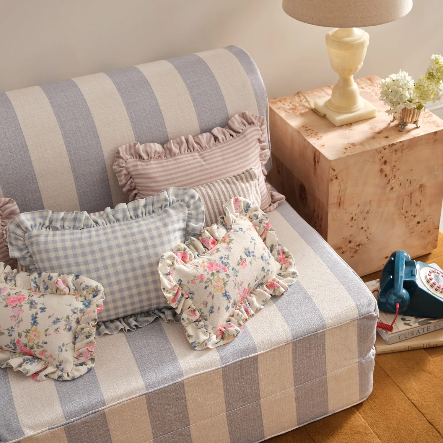 Mini Ruffle Pillow | Chandler - Image 2